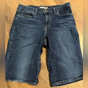 Women's Denim Bermuda Shorts